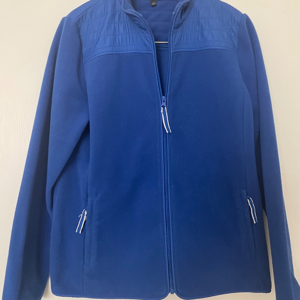 Talbots fleece jacket sz large